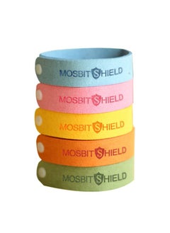 Generic 5-Piece Outdoor Insect Repellent Bracelet，Waterproof Outdoor Bug Repellent Wristbands Safe for Adults and Kids  - Image 5