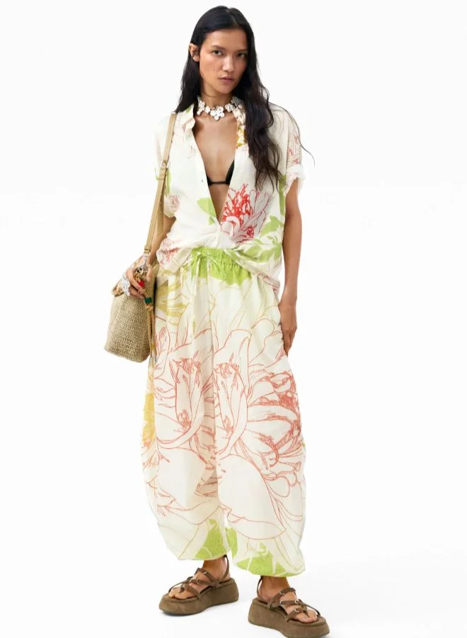 DESIGUAL Balloon pants 100% cotton