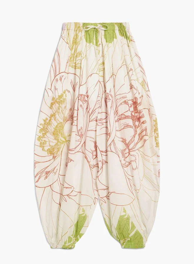 Desigual Multicolour Balloon pants 100% cotton for Women | Best Price UAE