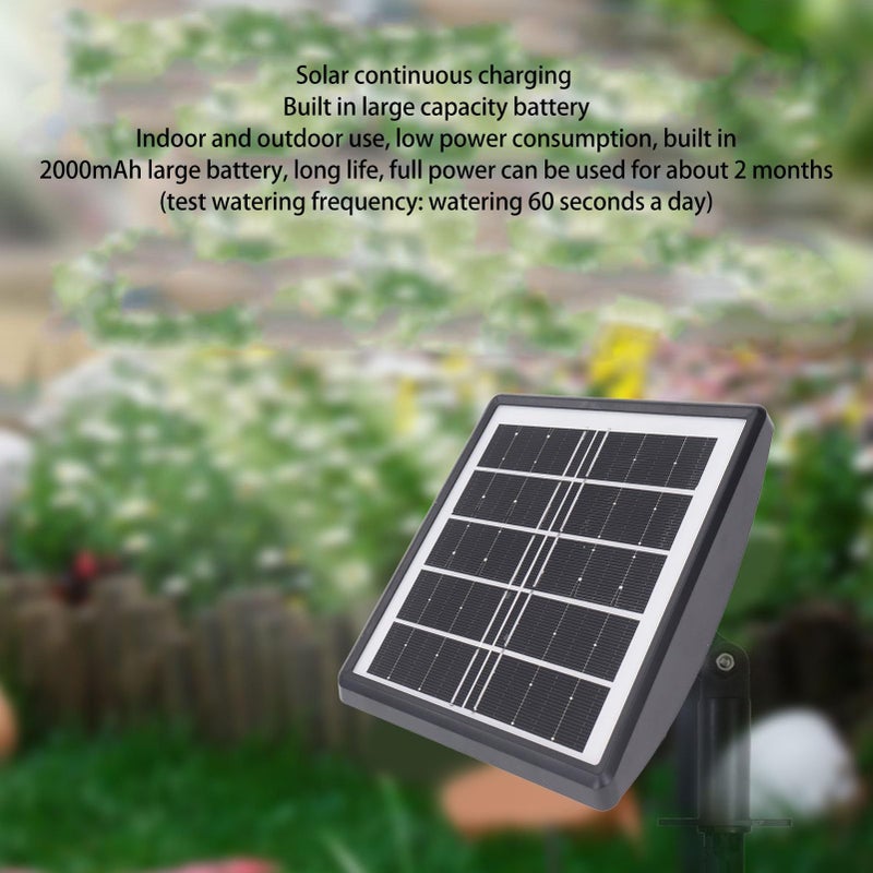 Solar Powered Irrigation Kit with IP67 Waterproof Design for Garden Greenhouse - Image 4