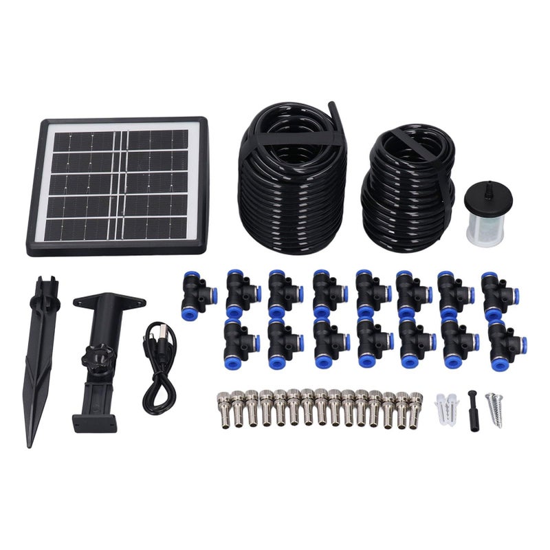 Solar Powered Irrigation Kit with IP67 Waterproof Design for Garden Greenhouse - Image 2