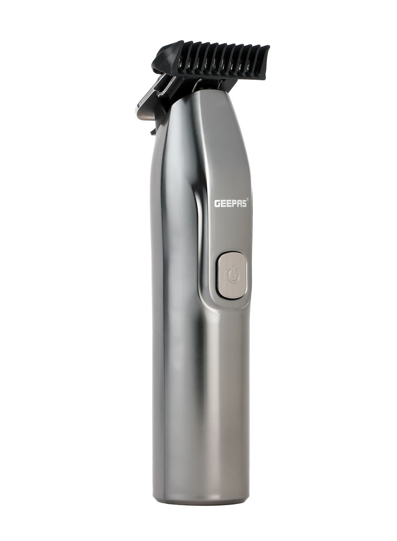 Geepas Rechargeable Hair and Beard Trimmer- GTR57509/ with High-Capacity Li-ion Battery and 180 min Working Time/ Waterproof IPX7/ Cordless Operation, Perfect for Home and Saloon - Image 3
