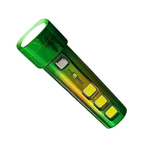 Pick Ur Needs 5 in 1 Bright LED 25W Mini Torch Light Home Emergency Lamp Flashlight Built-in Battery USB Rechargeable - Image 1