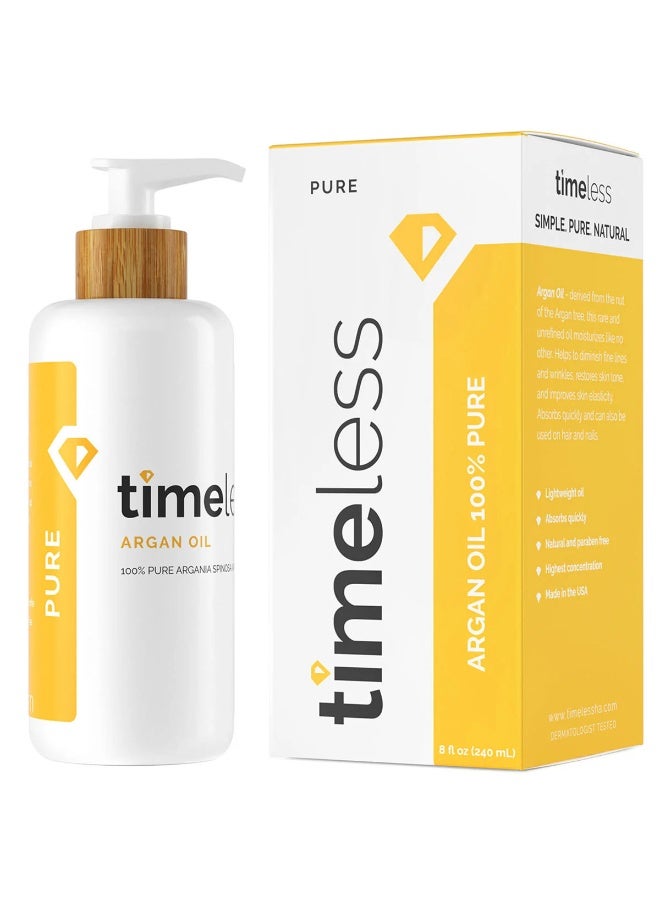 Timeless Argan Oil 100% Pure 240ml - Image 1