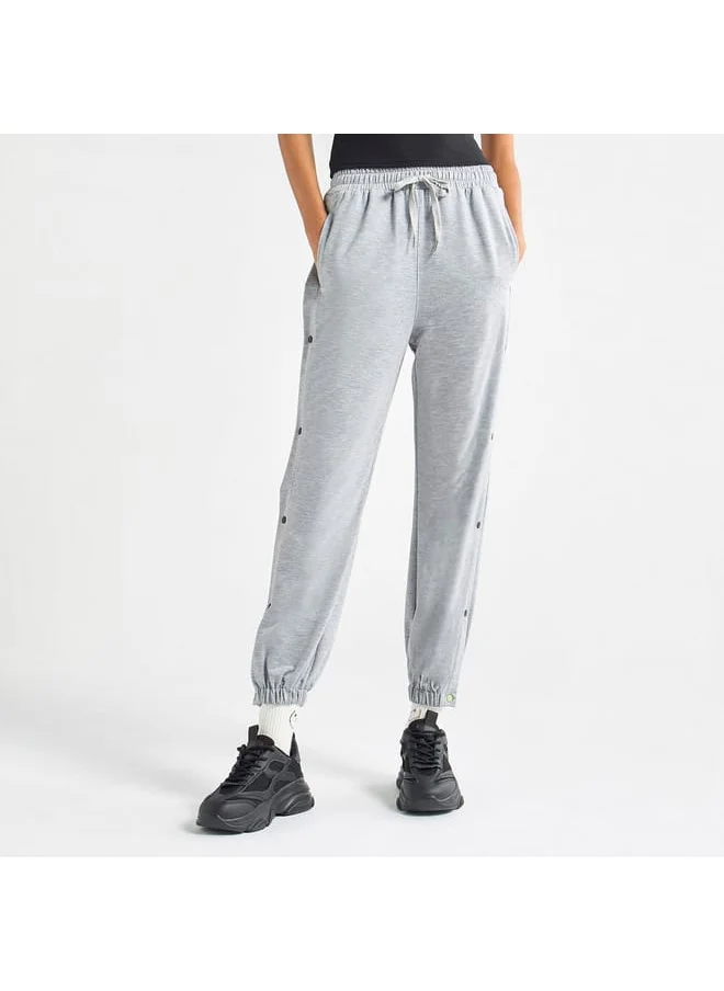 FAV Solid Joggers with Drawstring Closure and Pockets