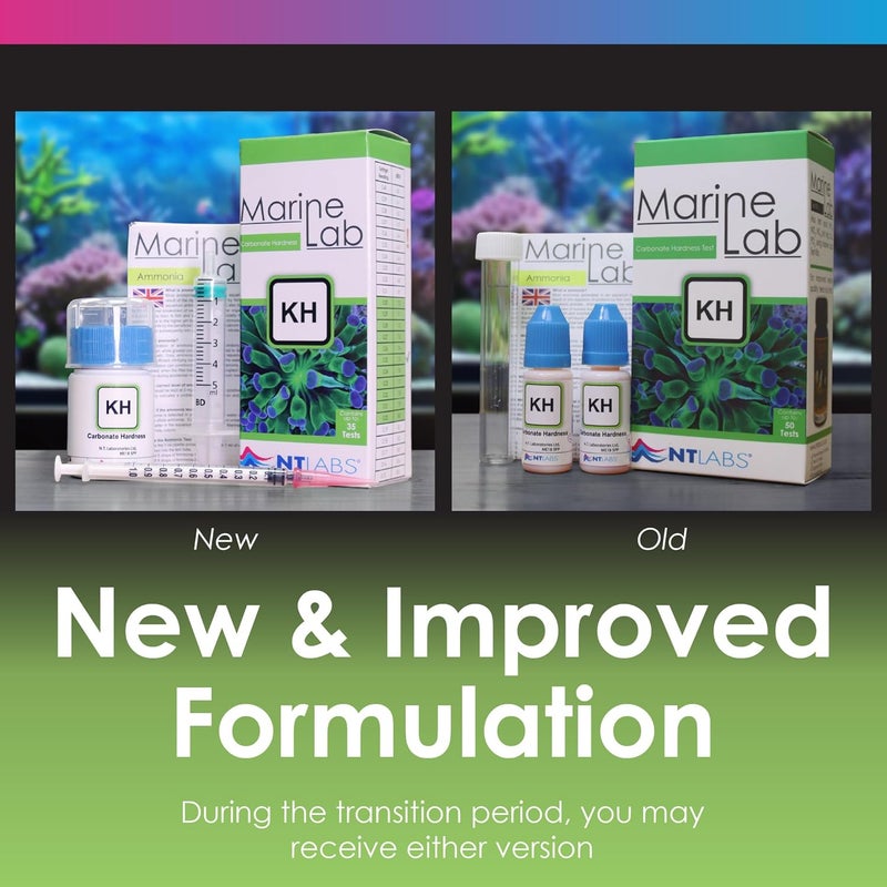 NT Labs Marine Lab Carbonate Hardness/KH Test Kit - Marine Aquarium Water Testing Kit/35 Tests - Image 4