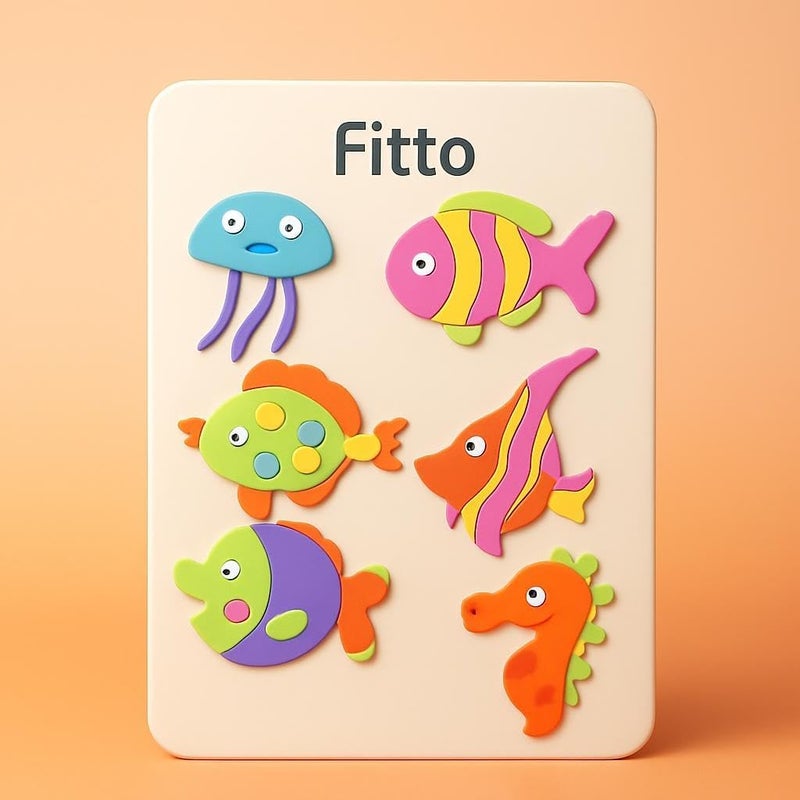 Fitto Ocean Series Craft Stickers 17.7x11.2cm - Image 3