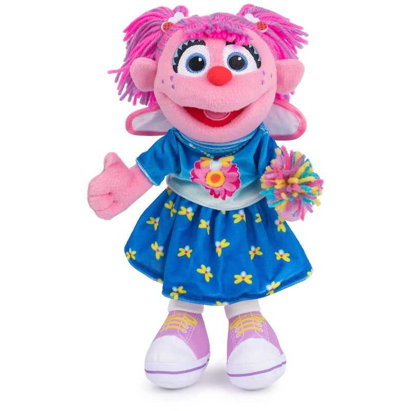 GUND Sesame Street Official Abby Cadabby Muppet Plush, Premium Plush Toy for Ages 1 & Up, Pink/Blue, 11” - Image 3