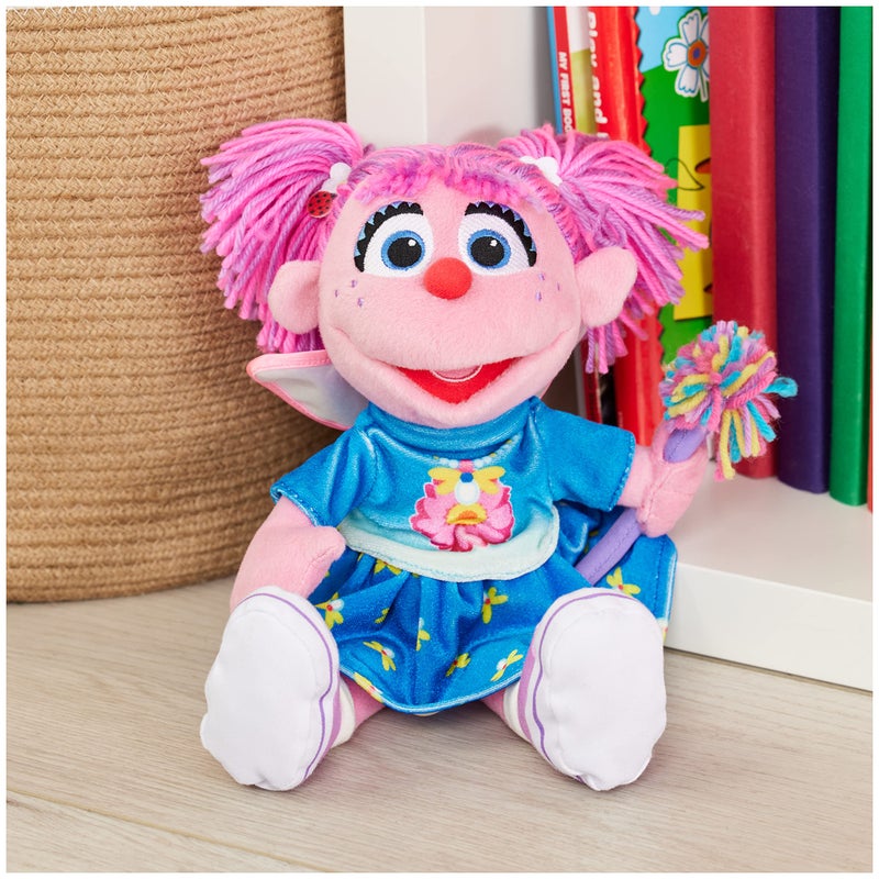 GUND Sesame Street Official Abby Cadabby Muppet Plush, Premium Plush Toy for Ages 1 & Up, Pink/Blue, 11” - Image 2