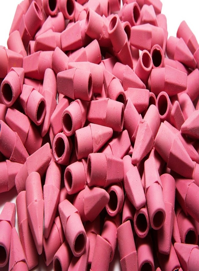 تشارلز ليونارد أغطية ممحاة أقلام الرصاص من تشارلز ليونارد، لون وردي، 144 غطاء/علبة (71541) - Image 3