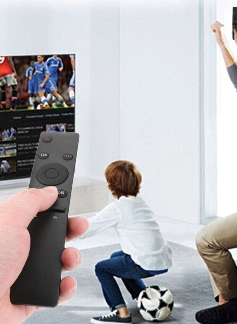 shAyzee Replacement Universal Remote Control For Samsung Smart TV 17 x 3 x 4cm Black - Image 2