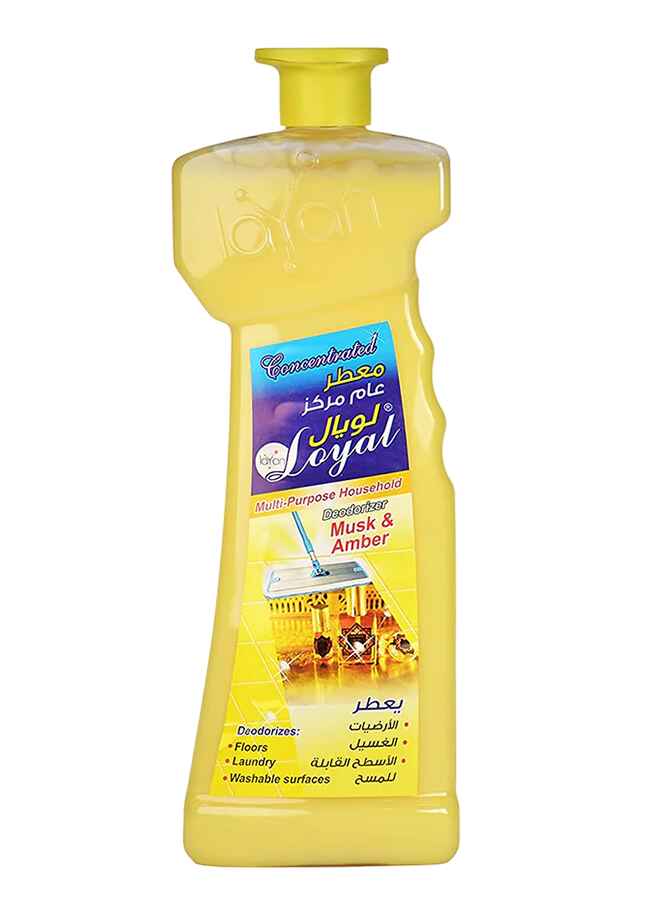 loyal Multi-Purpose Household Deodorizer Concentrated Gel, Musk & Amber, 700ml