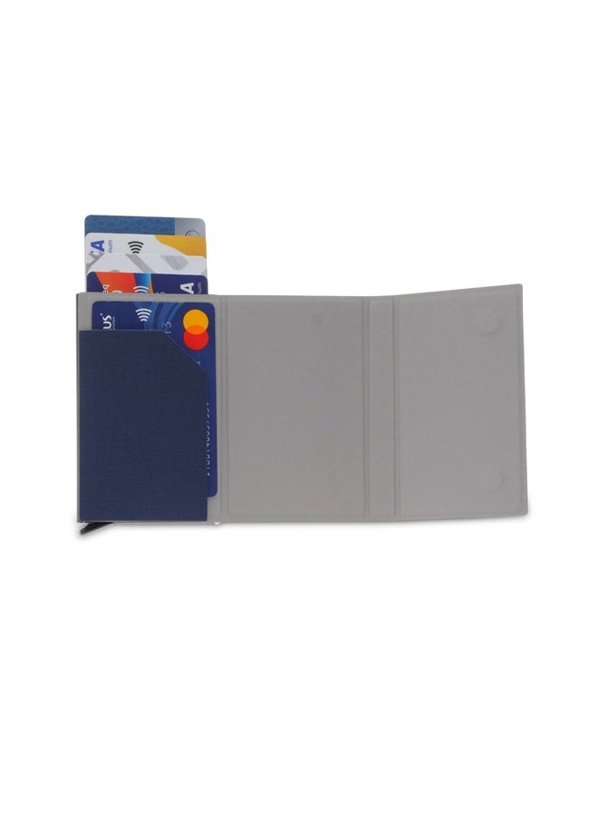 SANTHOME CHANGE ZERO Sustainable Gift Set with Refillable Notebook, Pen & Cardholder - Navy - Image 4