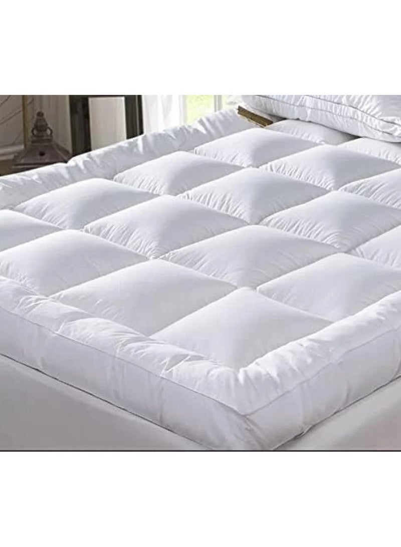 Brides Double-sided hotel felt, height 14 cm, high-quality material, size 200 x 200 cm - white  - Image 1