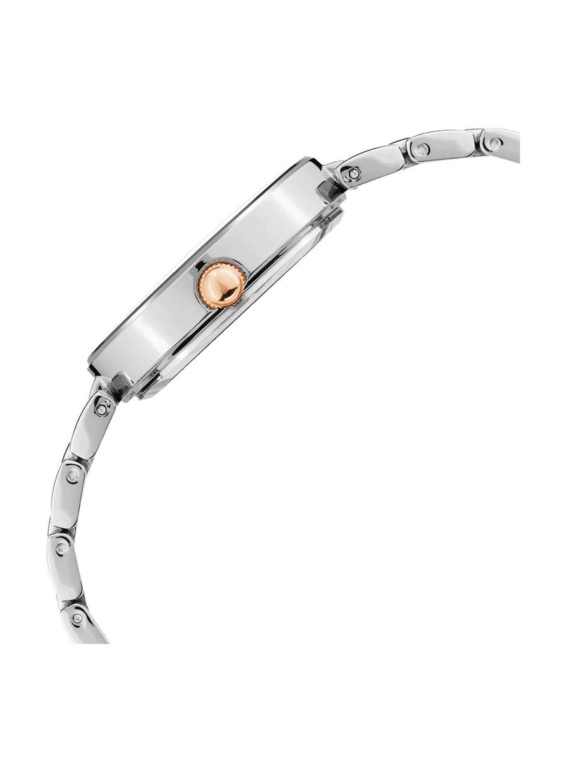 ANNE KLEIN آن كلاين ساعة انالوج للنساء من الستانلس ستيل AK1363BNRT - Image 3