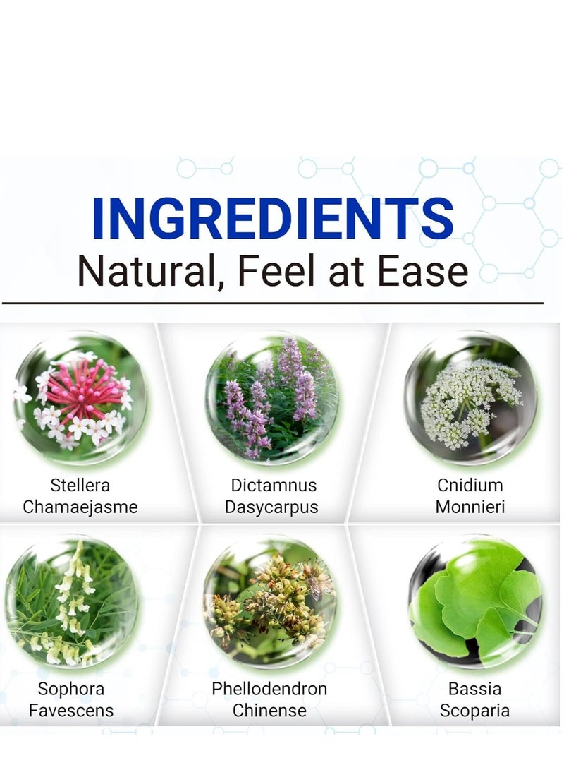 لمنوب Eczema Cream, Maximum Strength Therapeutic Ointment for Rashes, Psoriasis, Dermatitis, Urticaria, Tinea Foot, Jock Itch, Fungal Infection, Anti-Itch, Relieves Skin Sensitivity, Irritated 100g - Image 5
