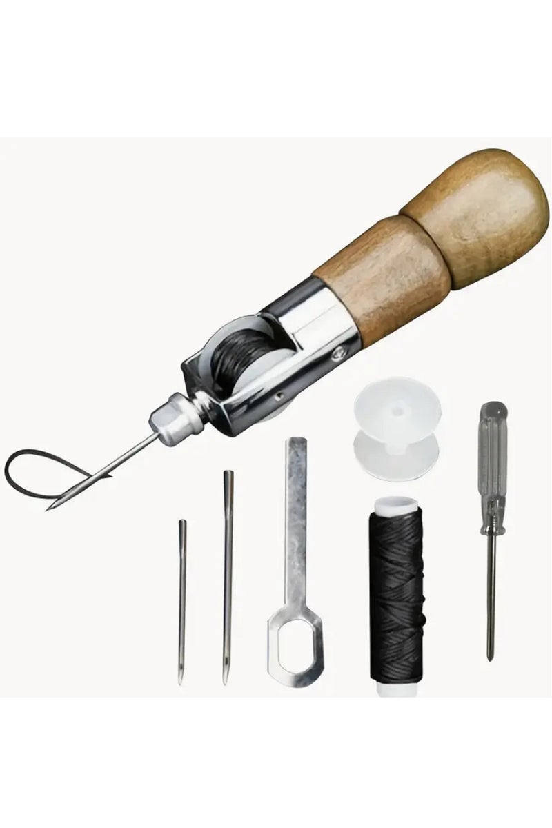 آلة خياطة يدوية لصناعة الجلد، أداة لصناعة الجلد للمنتجات الجلدية الاصطناعية - Image 2