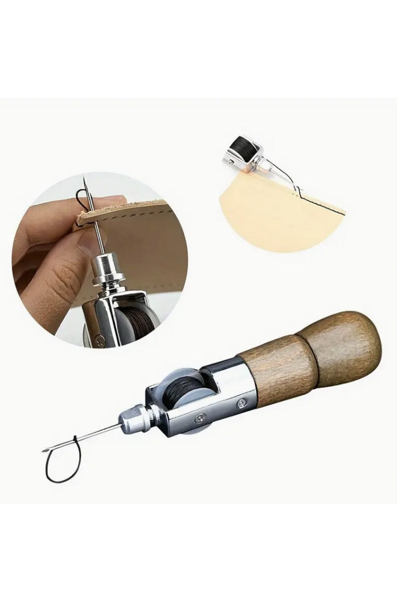 آلة خياطة يدوية لصناعة الجلد، أداة لصناعة الجلد للمنتجات الجلدية الاصطناعية - Image 3