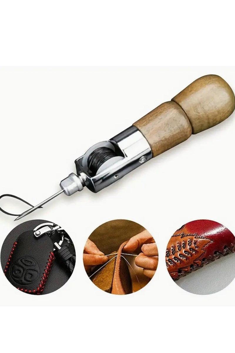 آلة خياطة يدوية لصناعة الجلد، أداة لصناعة الجلد للمنتجات الجلدية الاصطناعية - Image 1