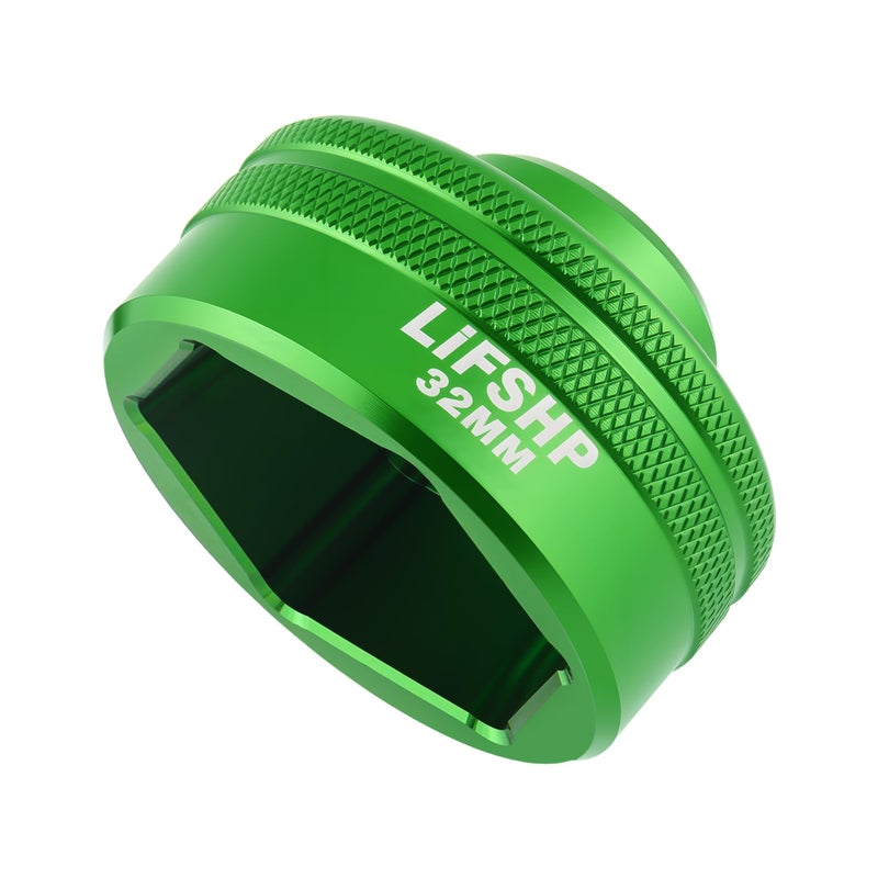 LIFSHP 32mm Oil Filter Socket for Ecotec TDI GM VW Polaris Chevrolet BMW Mini Volvo Vehicles OilFuel Filter Removal ToolGreen - Image 3