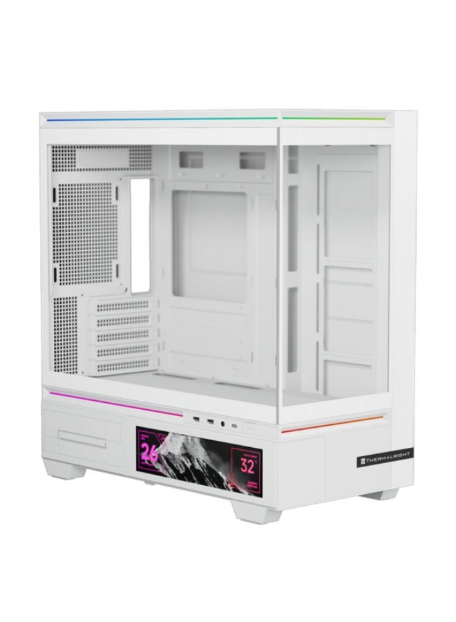Thermalright TL-M10 Vision M-ATX computer case with 6.9inch LCD Without fans screen - Image 3