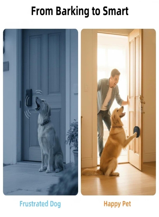 Tosnyr Colorful Doggy Door Bell Wireless, Potty Training Bells for Dogs and Dog Bells to Go Outside, Puppy Clicker with Adjustable Volume,Training Behavior Aid, Door Bell Wireless Essential - Image 5