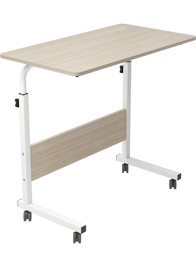 إيروريكس طاولة سرير متنقلة قابلة للتعديل مقاس 23.6 بوصة، طاولة كمبيوتر محمولة محمولة، طاولة عربة للسرير والأريكة. - Image 1