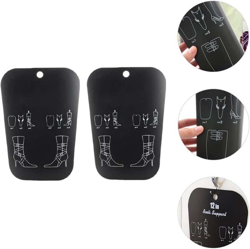 كلاراكو دعامة حذاء من كلاركو مكونة من قطعتين، وتشكيلات أحذية طويلة، وتشكيلات أحذية للأحذية الطويلة، وحشوات تشكيل الأحذية، وأحذية قابلة لإعادة الاستخدام، ودعم طويل، ودعامة قابلة للطي للفخذ، ودعامة للركبة، وأحذية قابلة للنفخ من البولي فينيل كلوريد - Image 4