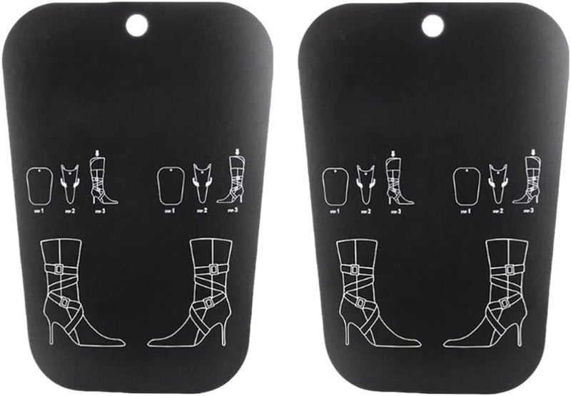كلاراكو دعامة حذاء من كلاركو مكونة من قطعتين، وتشكيلات أحذية طويلة، وتشكيلات أحذية للأحذية الطويلة، وحشوات تشكيل الأحذية، وأحذية قابلة لإعادة الاستخدام، ودعم طويل، ودعامة قابلة للطي للفخذ، ودعامة للركبة، وأحذية قابلة للنفخ من البولي فينيل كلوريد - Image 1