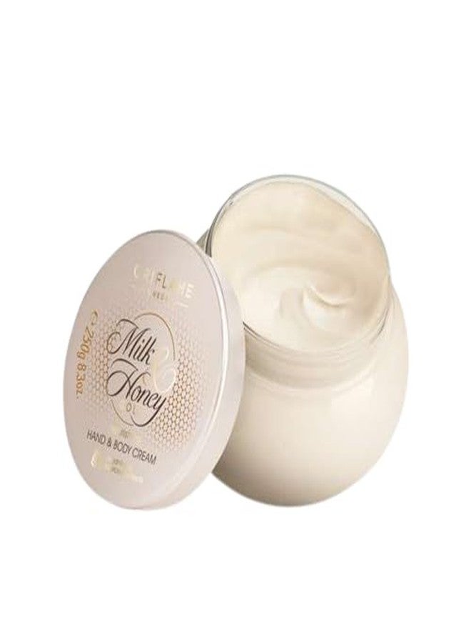 Oriflame Sweden milk and honey nourishing hand & body cream - 250 ml - Image 2