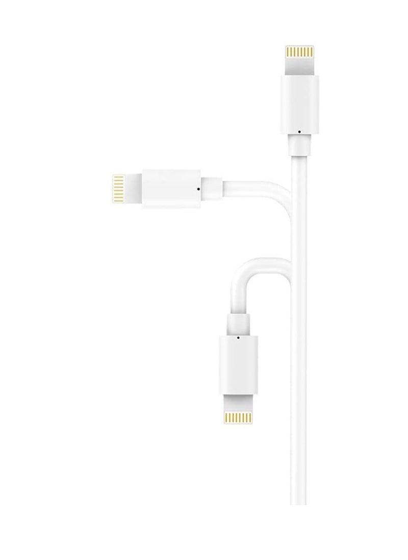 Lightning Cable iPhone Charger Cable 2M Extra Long Lightning to USB Cable Fast Charging & Syncing iPhone Cord for iPhone 11 Pro Xs Max X 8Plus 7Plus 6SPlus iPad White