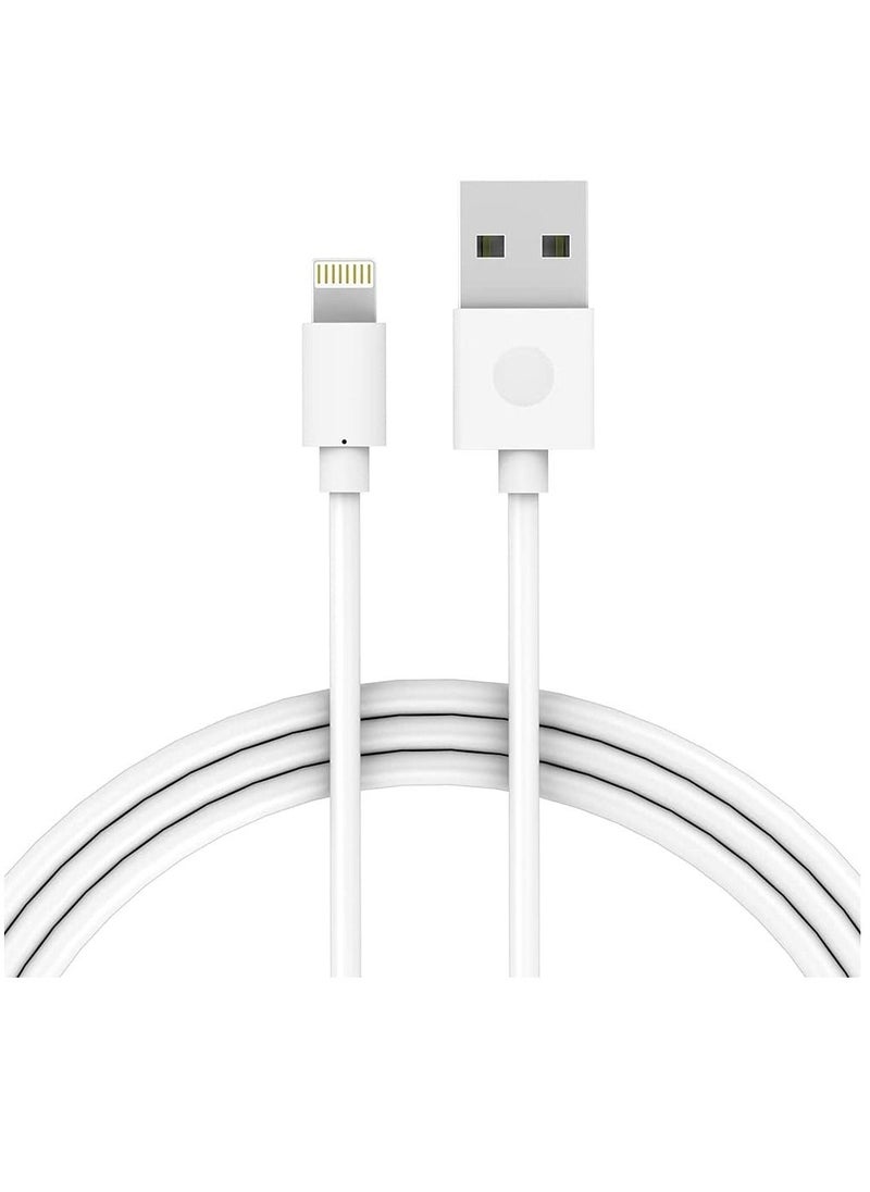 Lightning Cable iPhone Charger Cable 2M Extra Long Lightning to USB Cable Fast Charging & Syncing iPhone Cord for iPhone 11 Pro Xs Max X 8Plus 7Plus 6SPlus iPad White