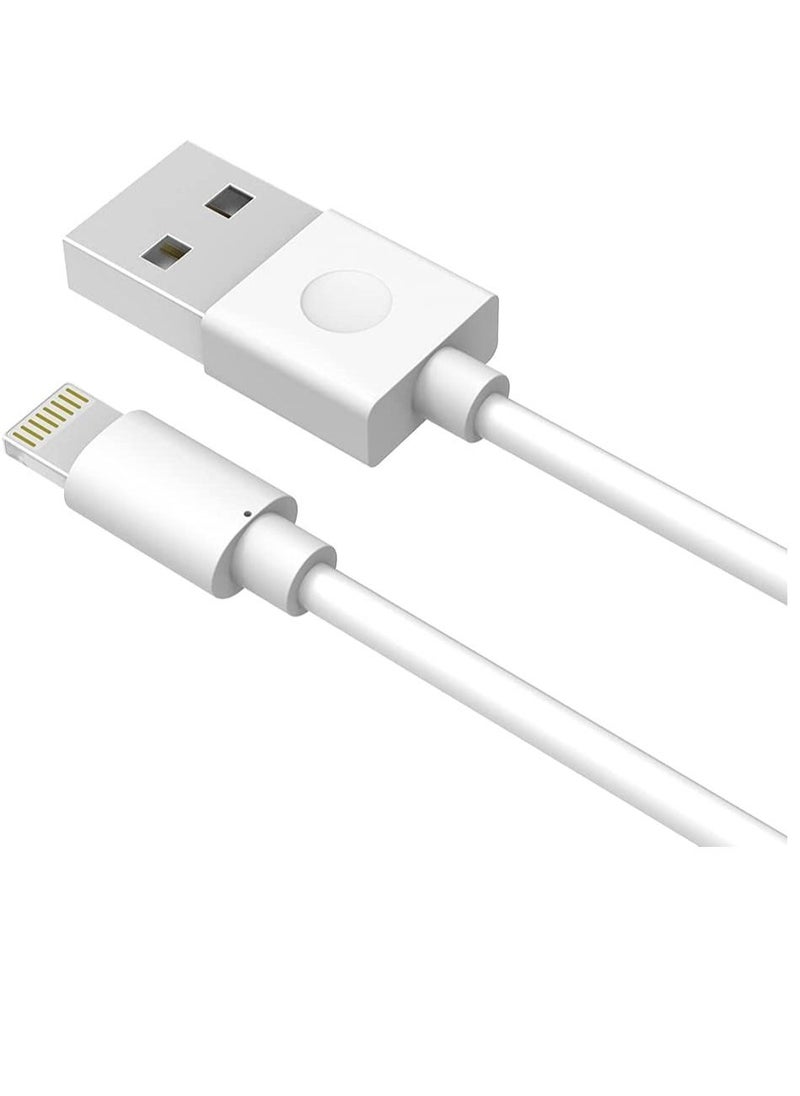 Lightning Cable iPhone Charger Cable 2M Extra Long Lightning to USB Cable Fast Charging & Syncing iPhone Cord for iPhone 11 Pro Xs Max X 8Plus 7Plus 6SPlus iPad White
