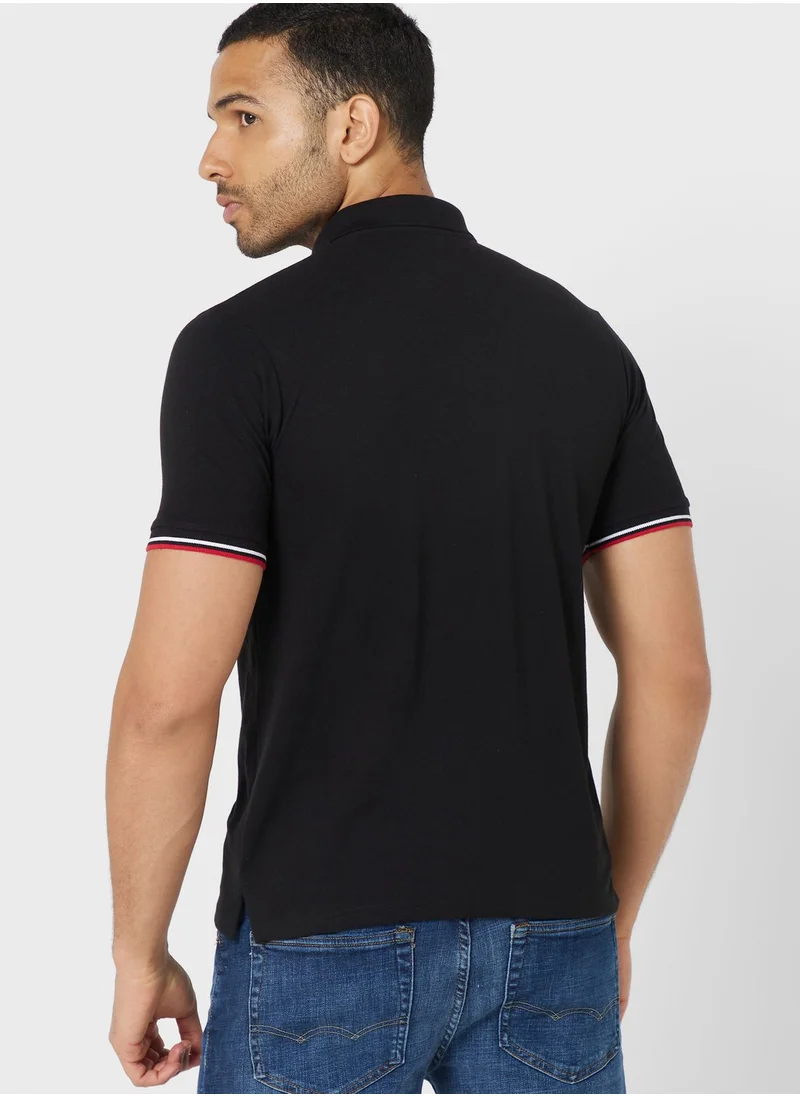 Seventy Five Tipping Polo Shirt