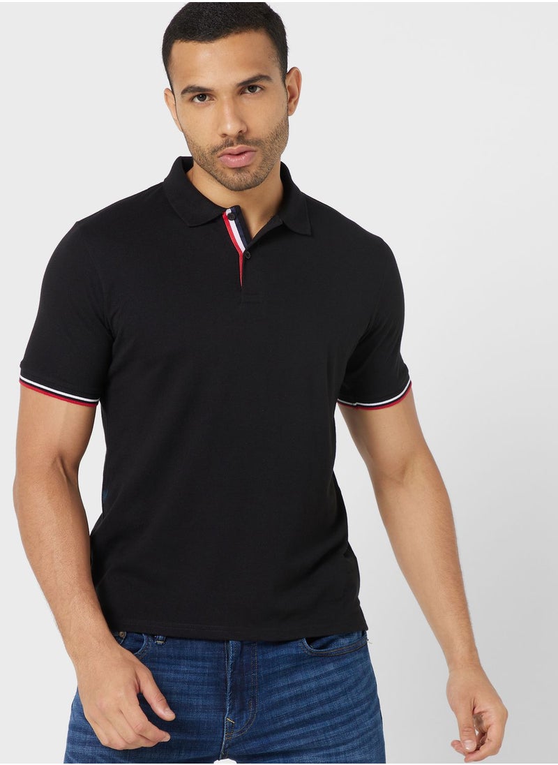Seventy Five Tipping Polo Shirt  - Image 1