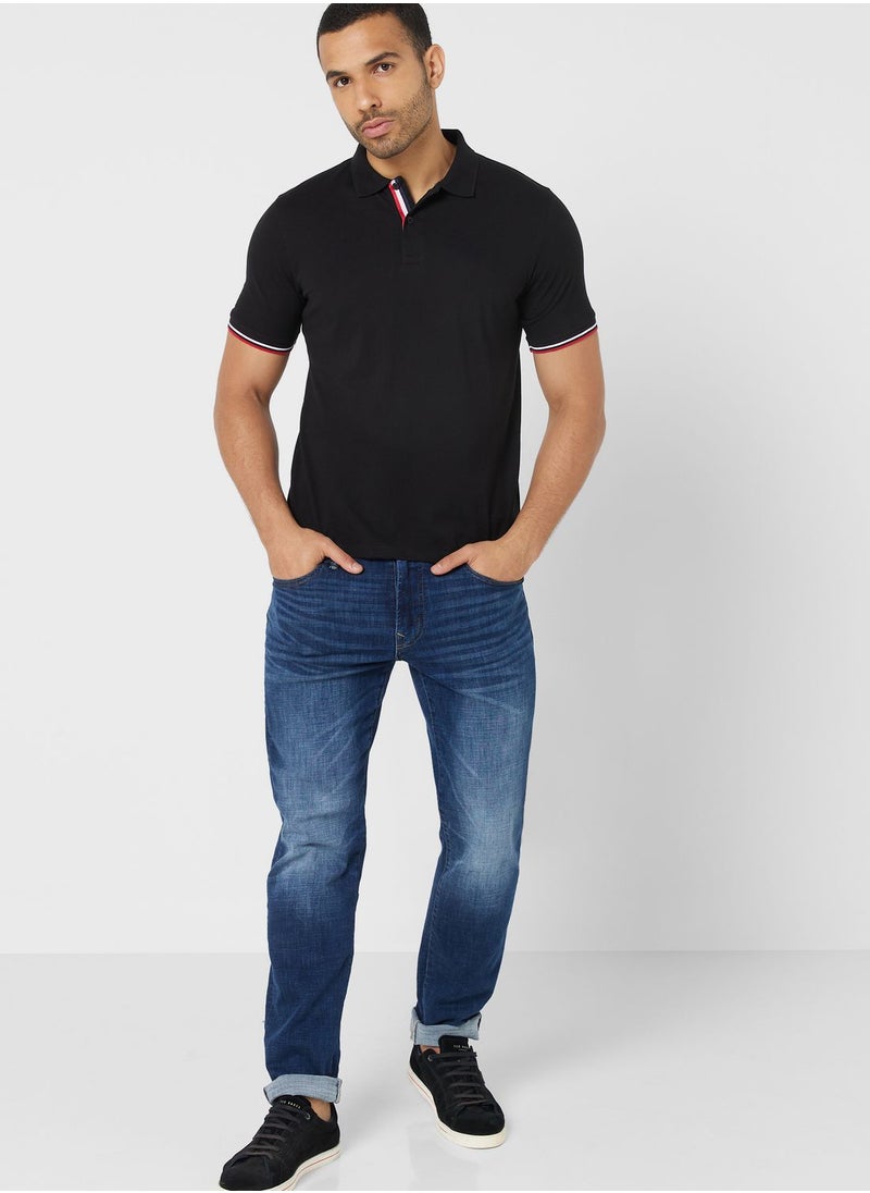Seventy Five Tipping Polo Shirt  - Image 4
