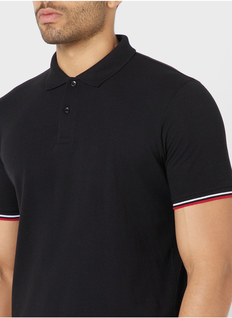 Seventy Five Tipping Polo Shirt  - Image 3