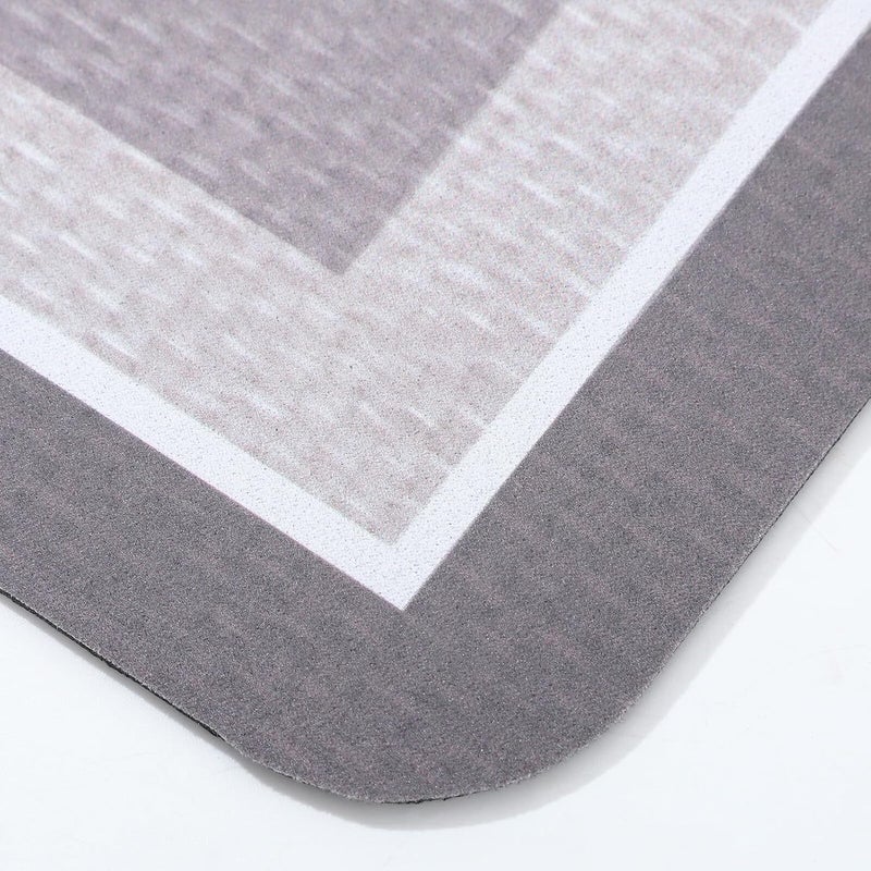 2pcs Anti-Slipping Kitchen Floor Mats Rug Water Resistant Absorbent Kitchen Ground Pads for Indoor Use Non-Skid Runner Rugs 45x70cm 45x120cm Set for Home Cooking Area - Image 5