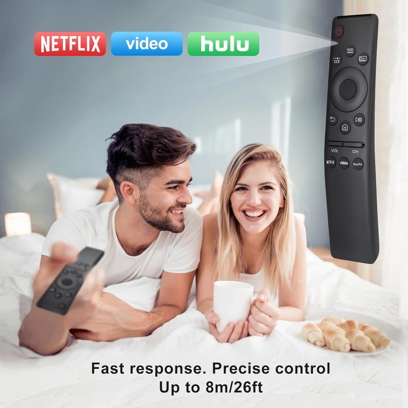 OMAIC Universal Replacement for Samsung-Smart-TV-Remote, New Upgrade Infrared Samsung Remote Control, with Netflix,Prime Video,Hulu Buttons - Image 3