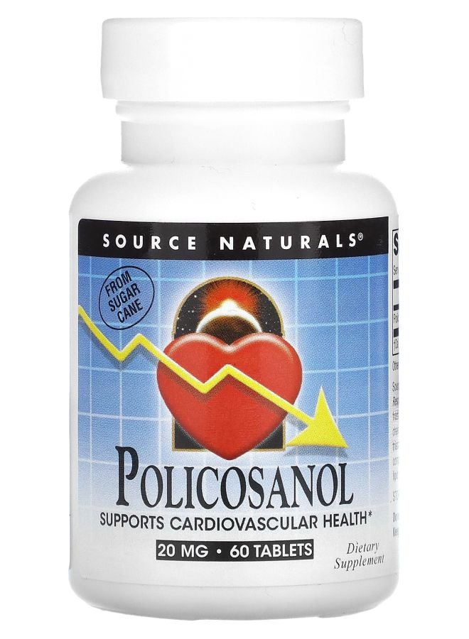 Policosanol 20 mg 60 Tablets