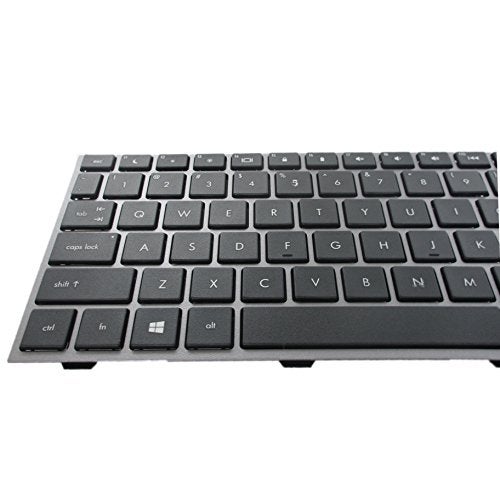 SUNMALL New Laptop Keyboard with Frame for HP ProBook 4540s 4540 4545s Series Compatible with Part Number 702237-001 683491-001 701485-001 Black US Layout - Image 3