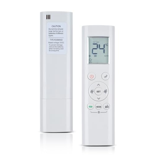 WDZP RG58BBGE New Replace for Midea Air Conditioner Remote Control RG58B1BGE RG58BBGEU1 RG58BBGEF RG58A2BGEF RG58ABGEF RG58B1BGEF RG58A4BGEF and More - Image 1