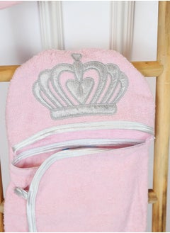 FUN MOMENT Cute Baby Towel with Mitten with Cute Designs for Newborn Baby Hooded Baby Towel  - Image 3