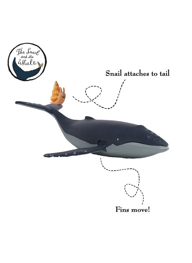 WOW! STUFF - Wow! Pods Snail And Whale Twin Pack Collectable Action Figures | Articulated Character Play | Official Toys And Gifts From The Julia Donaldson Books, Tv And Animation Movie Series - Image 1