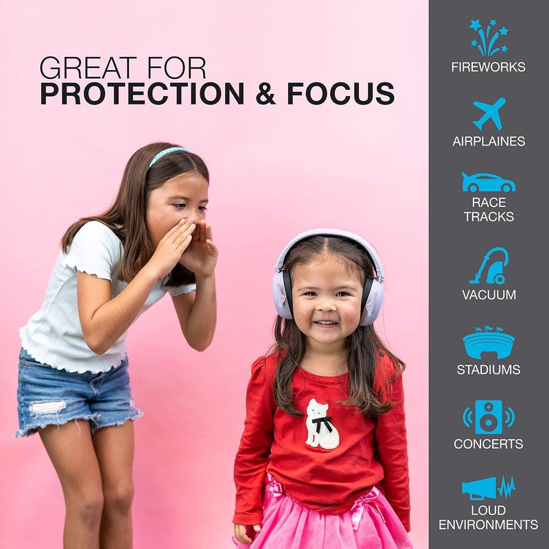 Jlab JBuddies Protect Earmuffs, Adjustable Headband for Infants to Teens, Hearing Protection - Image 3