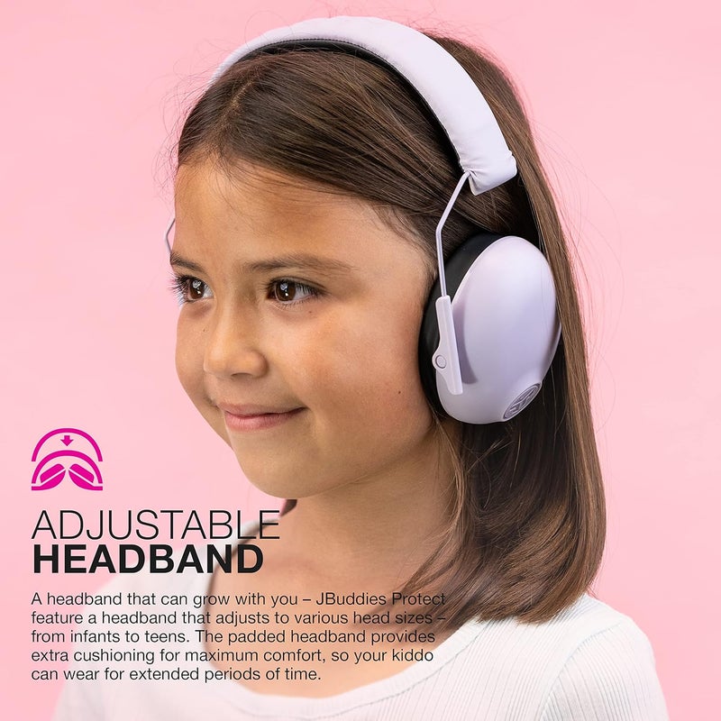 Jlab JBuddies Protect Earmuffs, Adjustable Headband for Infants to Teens, Hearing Protection - Image 4