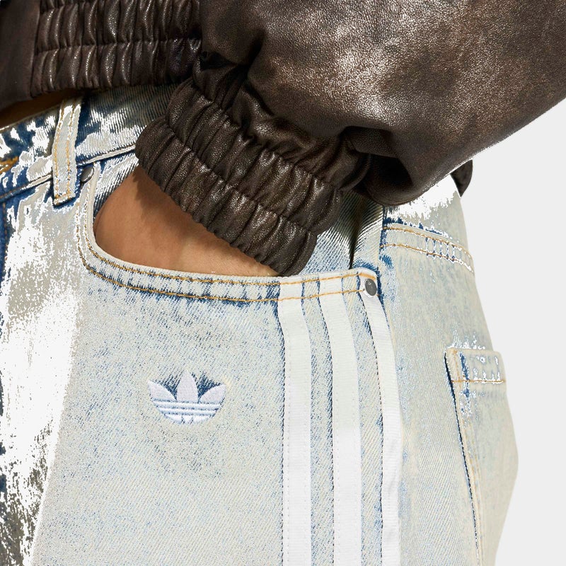 ADIDAS ORIGINALS LOOSE DENIM DESTRESSED Pants - Image 5