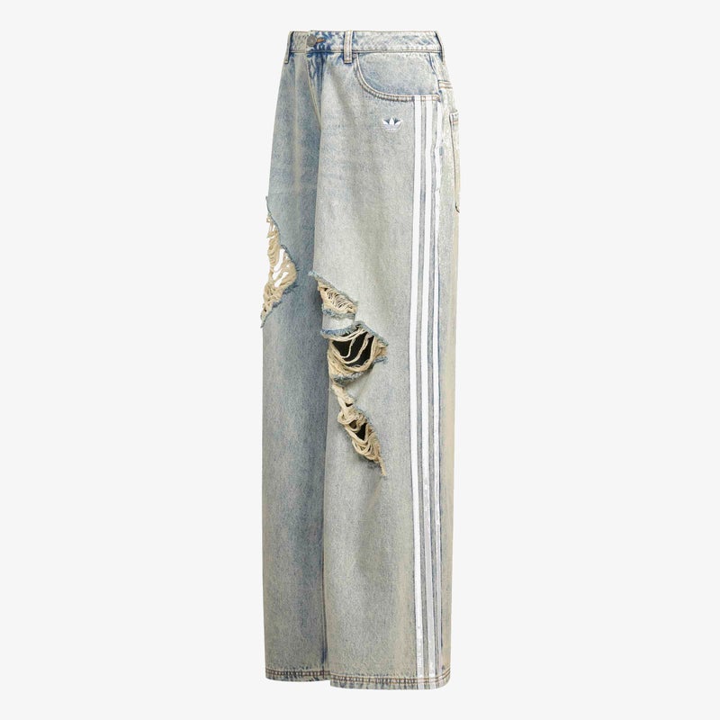 ADIDAS ORIGINALS LOOSE DENIM DESTRESSED Pants - Image 1