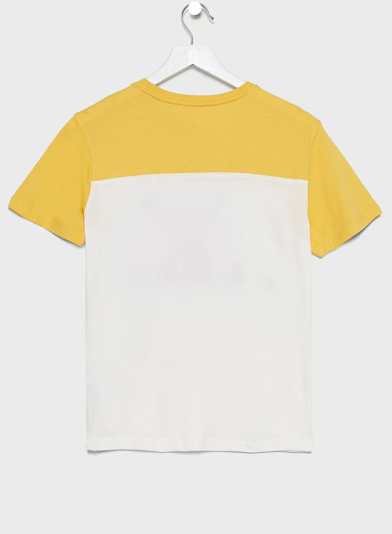 American Eagle Kids Color Block T-Shirt
