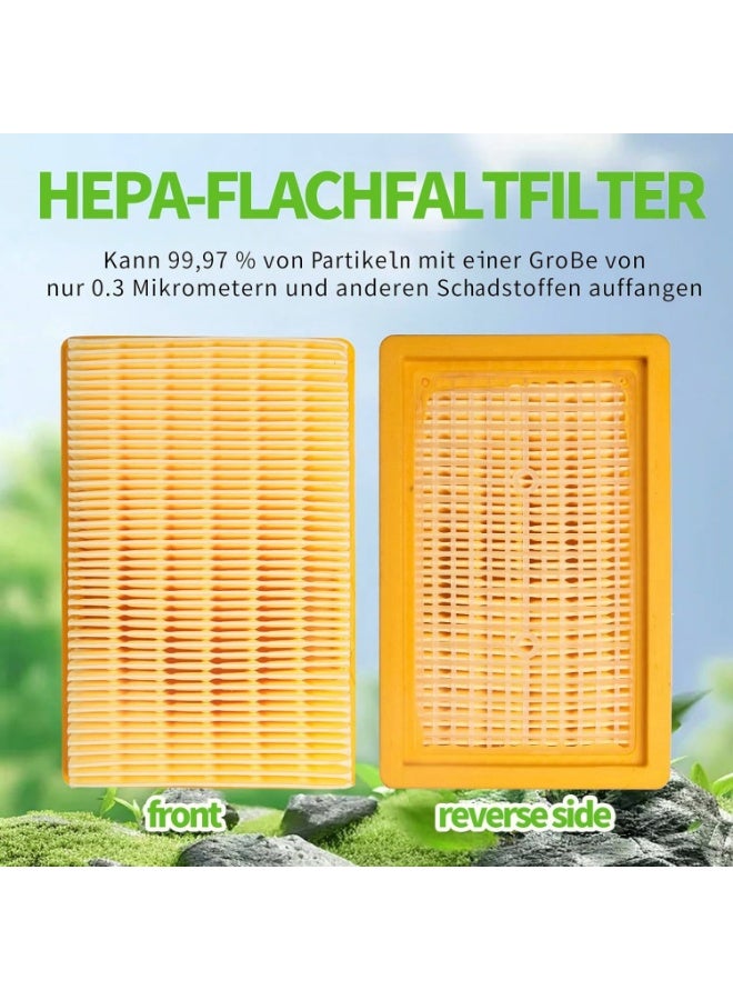 2PCS HEPA Filter for KARCHER MV4 MV5 MV6 WD4 WD5 WD6 Wet&Dry Vacuum Cleaner Replacement Parts#2.863-005.0 Hepa Filters - Image 5